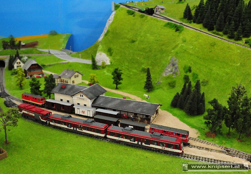 2013.12.01 Modellbahnanlage in Strobl am Wolfgangsee Weißenbach (14)